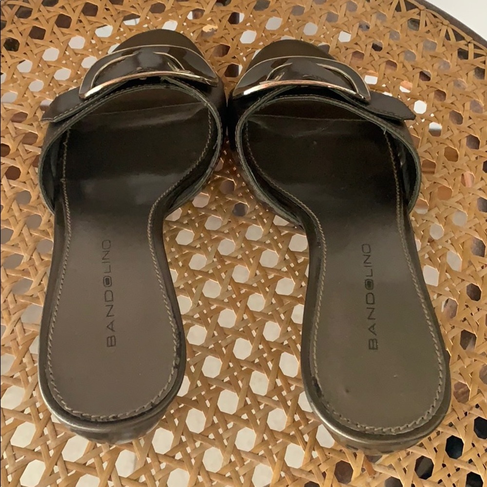 Bandolino Sandals size 6.5 taupe color - Picture 4 of 8
